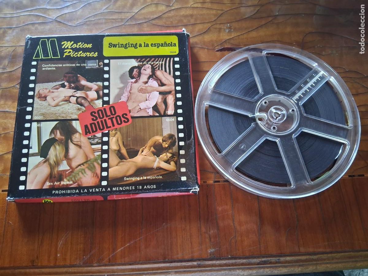 Films: Pel&iacute;cula super 8 SWINGING A LA ESPA&Ntilde;OLA Sex Air L&iacute;neas erotismo