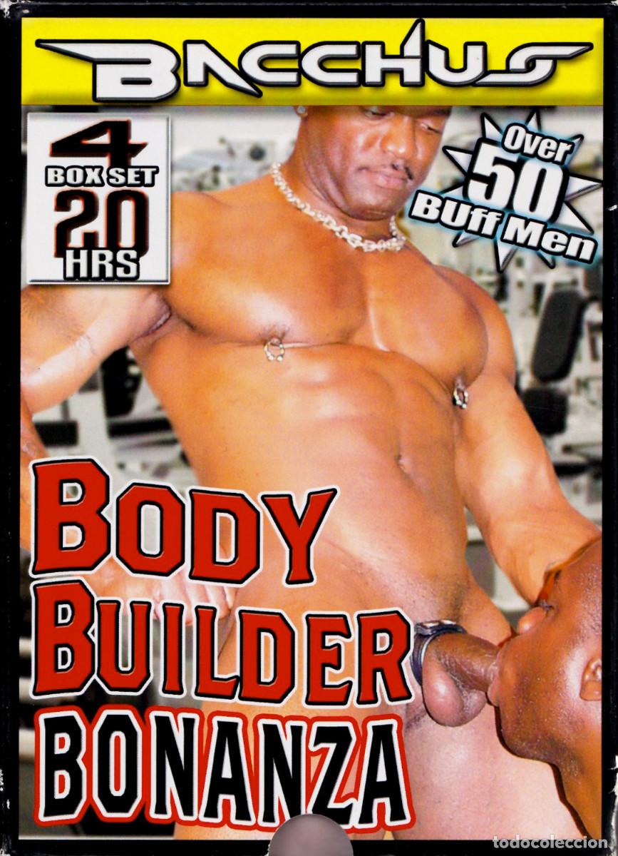 Filme: BODY BUILDER BONANZA BACCHUS BOBBY BLAKE MUSCLE BIG BLACK DICK FUCK INTERRACIAL 20HOURS GAY PACK DVD