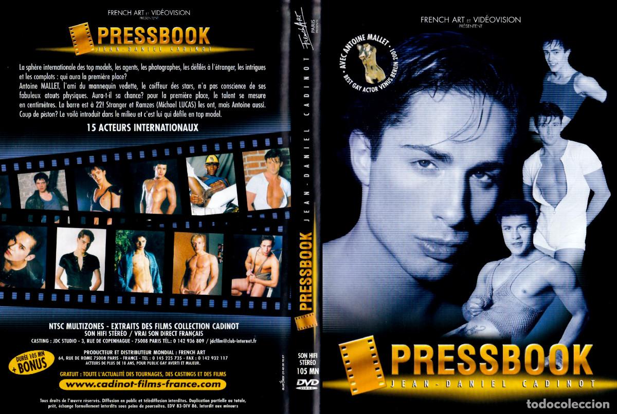 Filme: PRESSBOOK MICHAEL LUCAS FERNANDO LEONE ANTOINE MALLET BENJAMIN BURGIT GIUSEPPE VELLI CADINOT GAY DVD