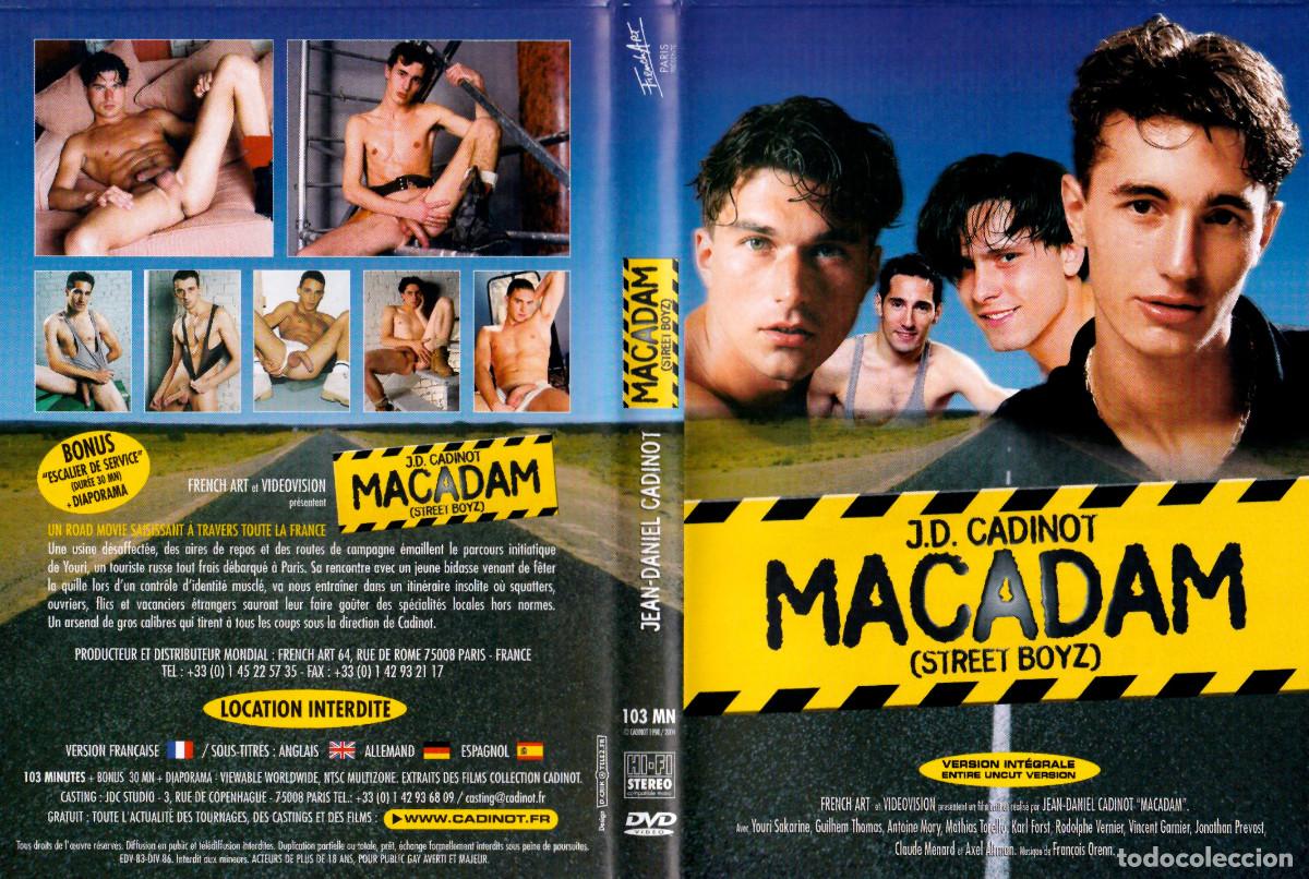 Filme: MACADAM STREET BOYZ ANTOINE MORY YOURI SAKARINE GUILHEM THOMAS AXEL ALTMAN CLAUDE CADINOT XY GAY DVD