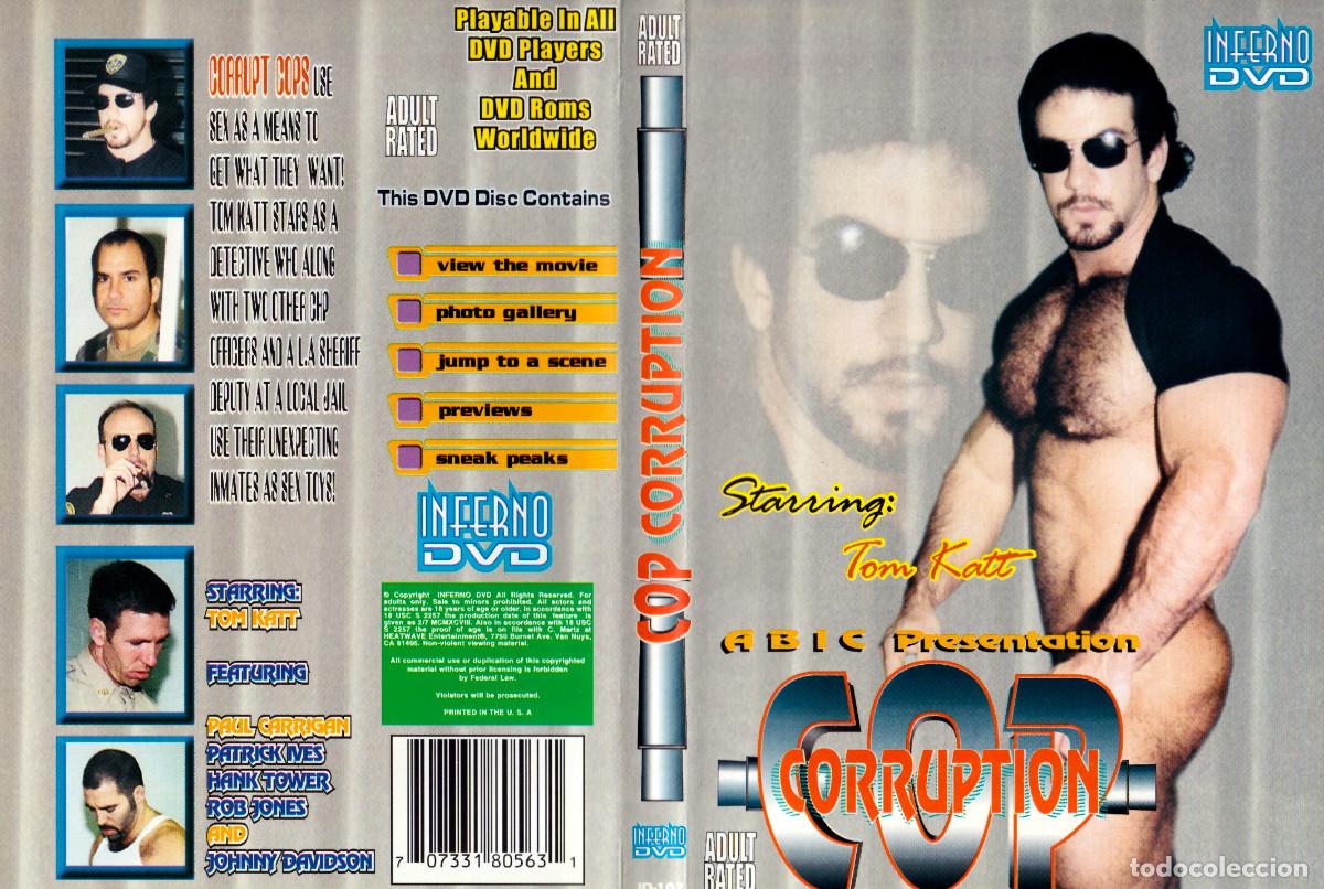 Peliculas: COP CORRUPTION PAUL CARRIGAN PATRICK IVES HANK HIGHTOWER ROB JONES TOM KATT JOHNNY DAVIDSON GAY DVD