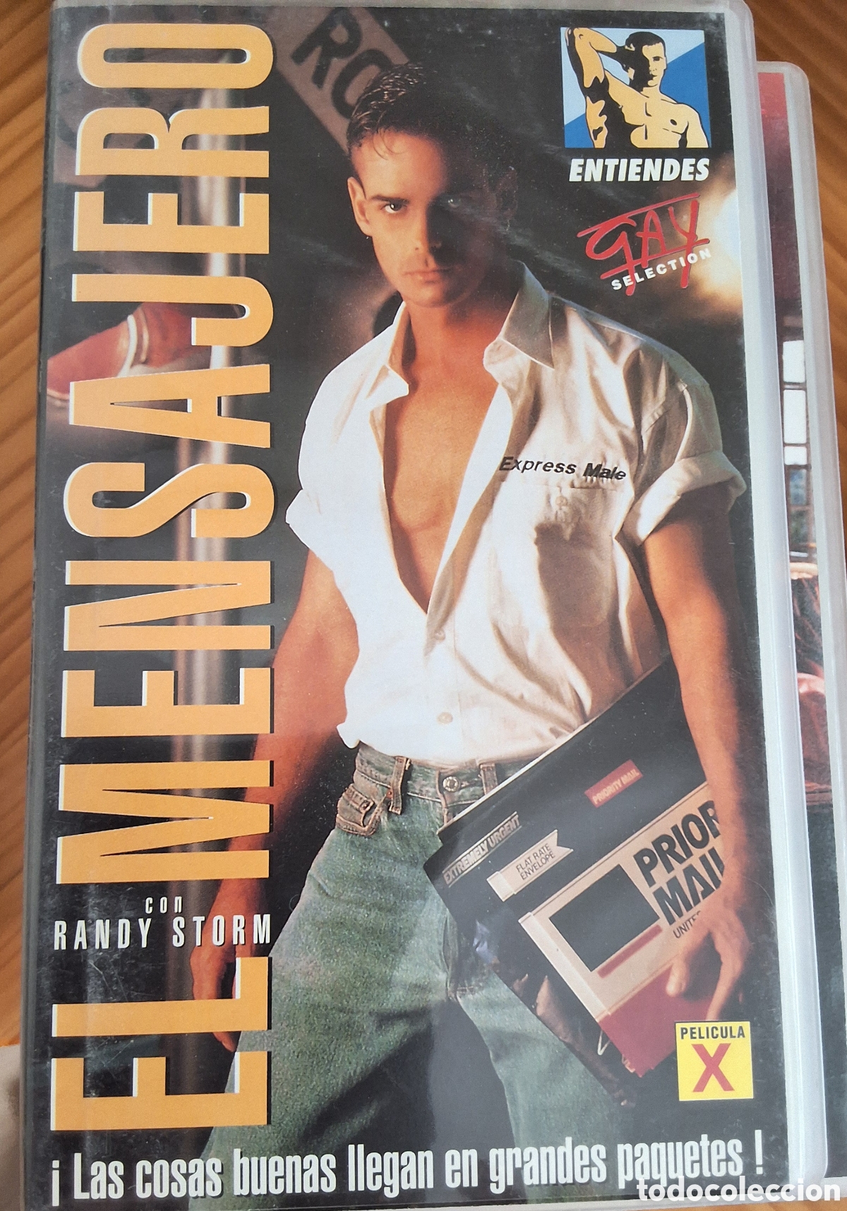 Filme: El mensajero pel&iacute;cula VHS entre hombres para adultos