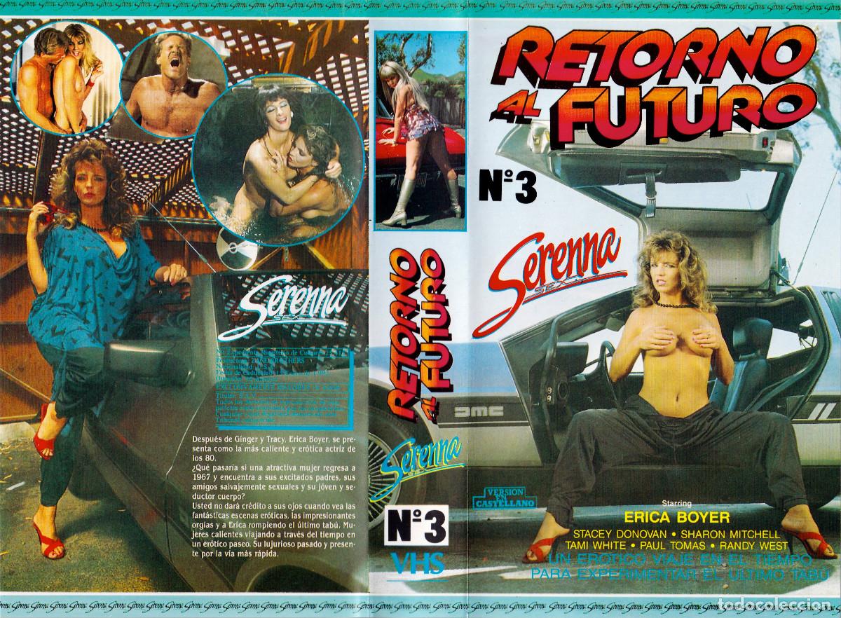 Filme: RETORNO AL FUTURO BTTF DELOREAN X REGRESO MARTY MCFLY CANDIE EVENS SHARON MITCHELL ERICA B PORNO VHS