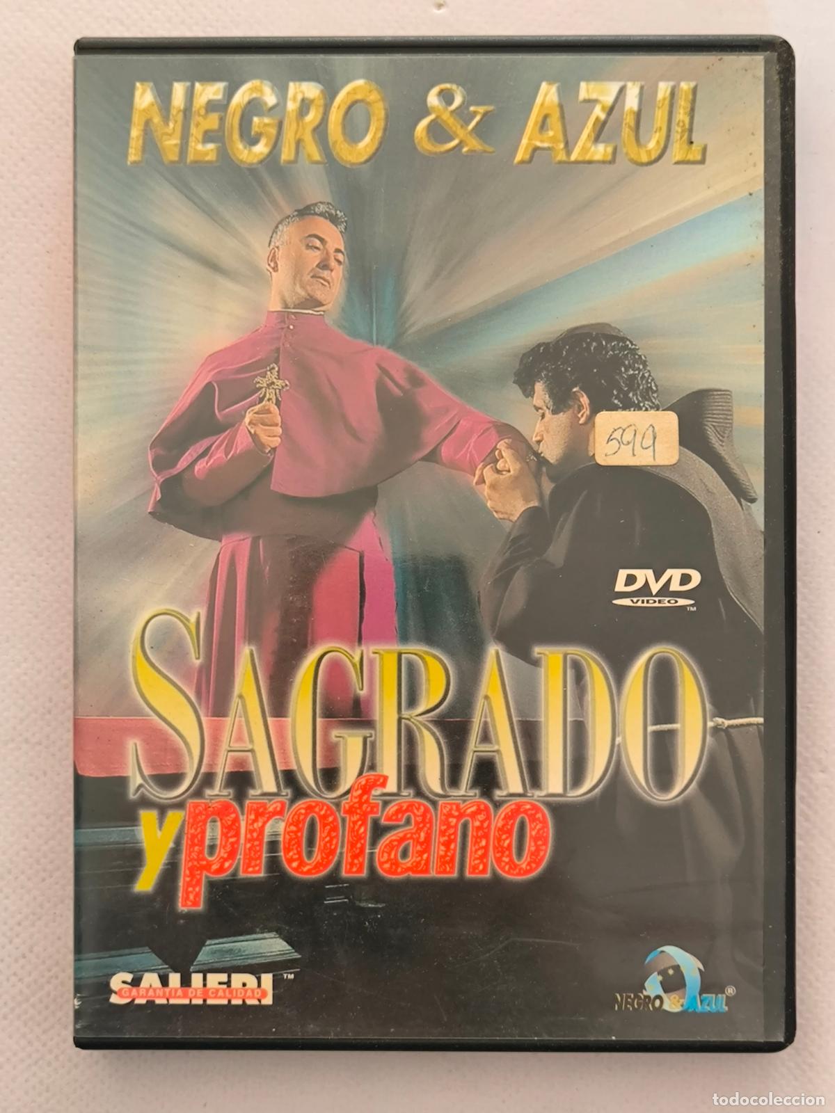 Films: DVD SAGRADO Y PROFANO - NEGRO & AZUL - SALIERI - LEER DESCRIPCION (288)