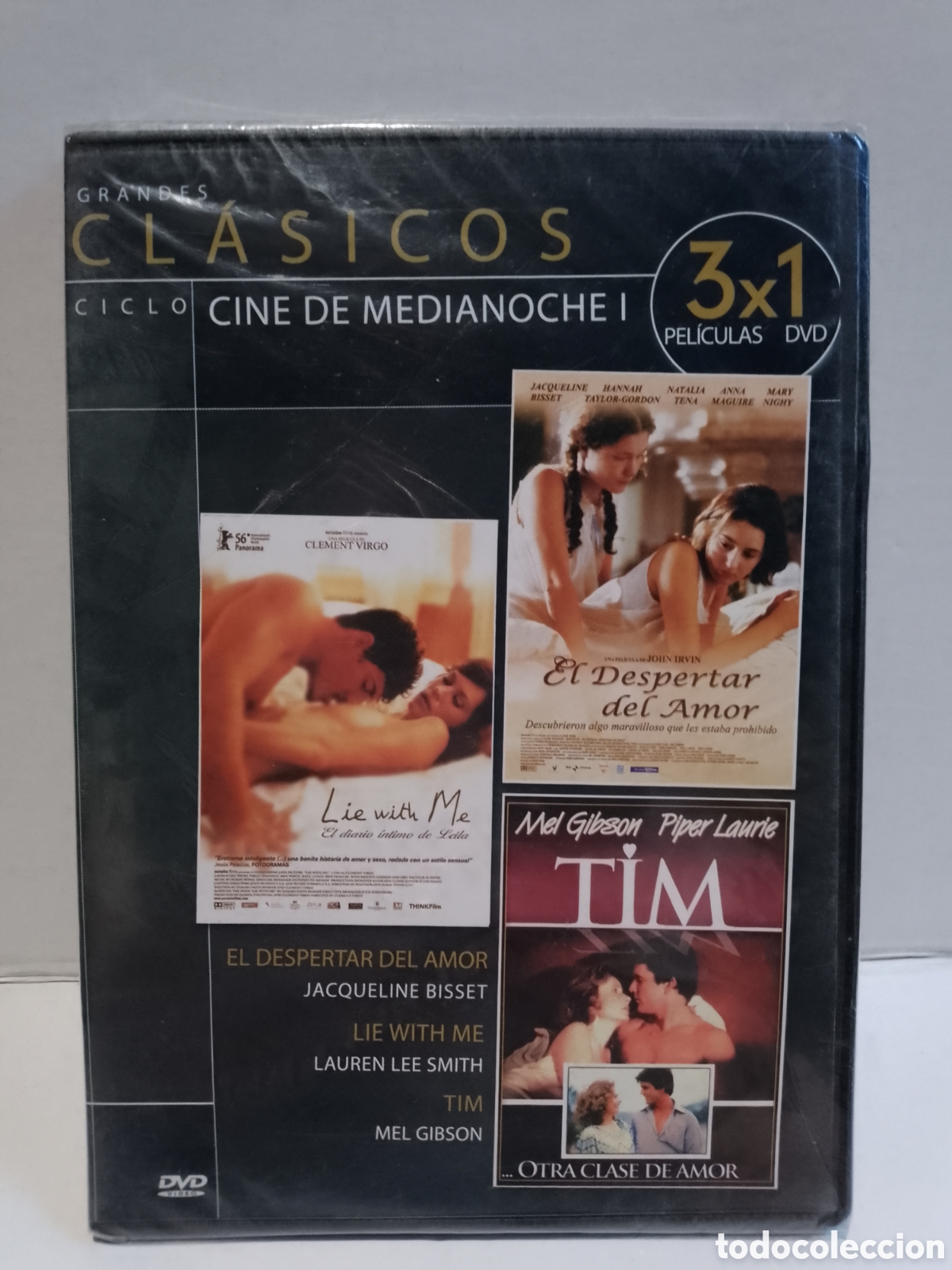 Peliculas: TIM - EL DESPERTAR DEL AMOR - LIE WITH ME - DVD NUEVO PRECINTADO SLIM