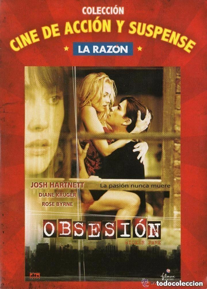 Peliculas: DVD - Obsesion - Josh Hartnett - Diane Krugger - Rose Byrne -estuche de carton fino