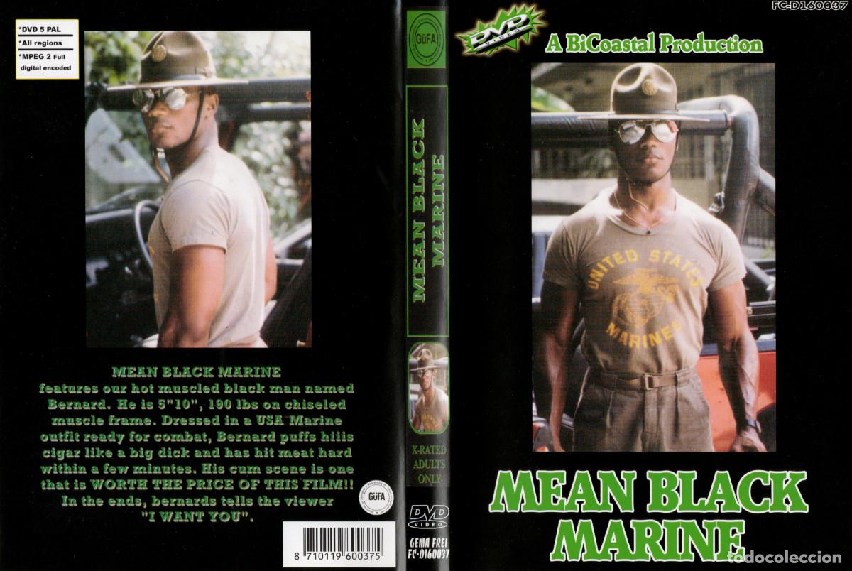 Peliculas: MEAN BLACK MARINE UNIFORME EJERCITO U.S ARMY MILITAR NEGRO BIG BLACK DICK BERNARD MUSCLE USA GAY DVD