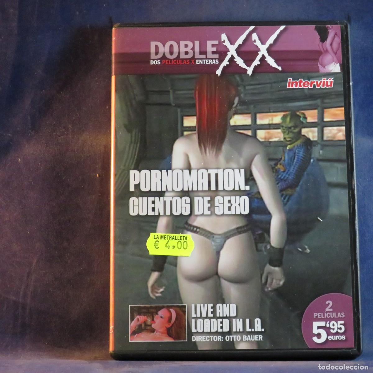 Peliculas: INTERVI&Uacute;: PORNOMATION: CUENTOS DE SEXO + LOVE AND LOADED IN L.A. - DVD X