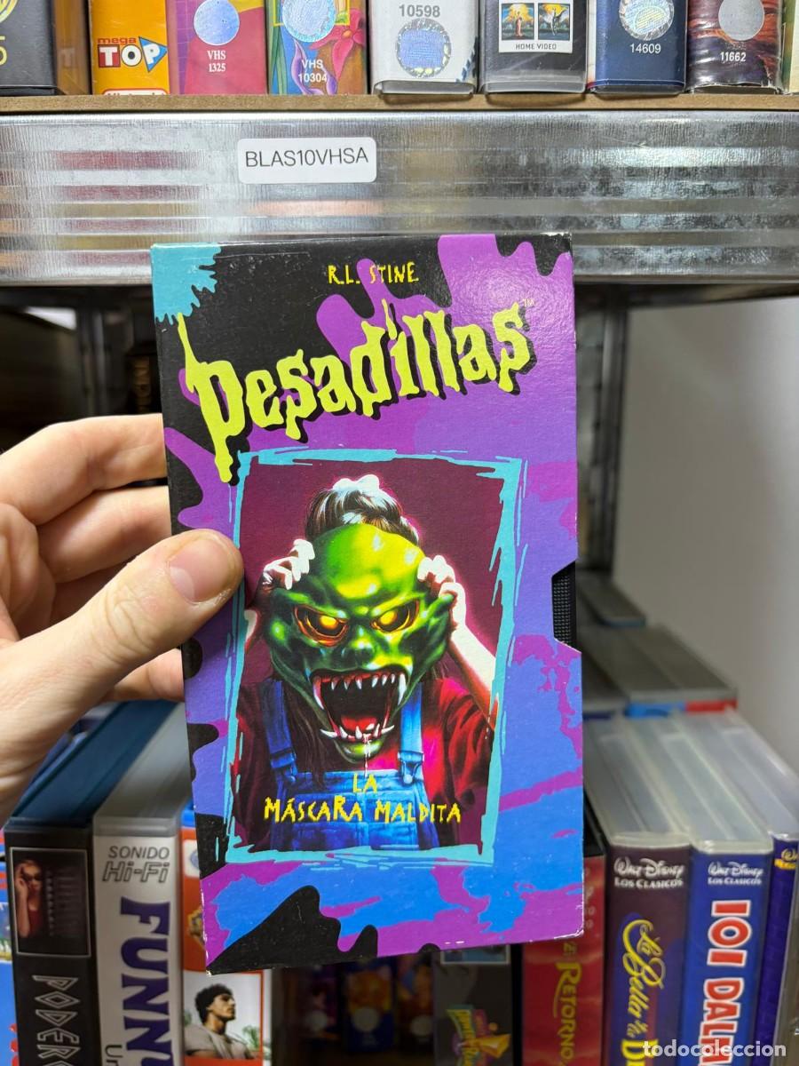 Films: BLAS10VHSA - PEL&Iacute;CULA VHS - Pesadillas: La m&aacute;scara maldita - R. L. Stine