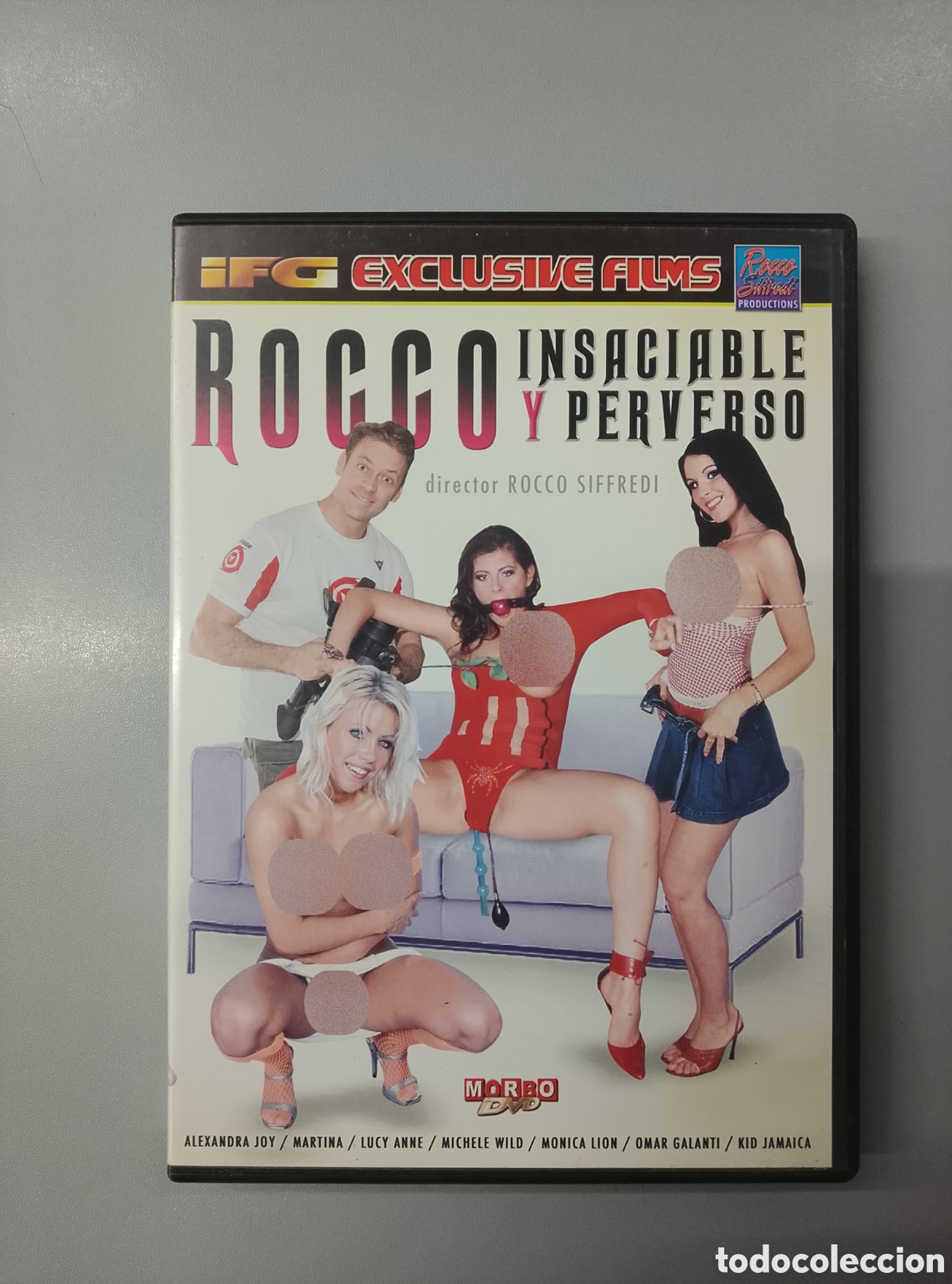 Peliculas: PELICULA DVD X ROCCO INSACIABLE Y PERVERSO