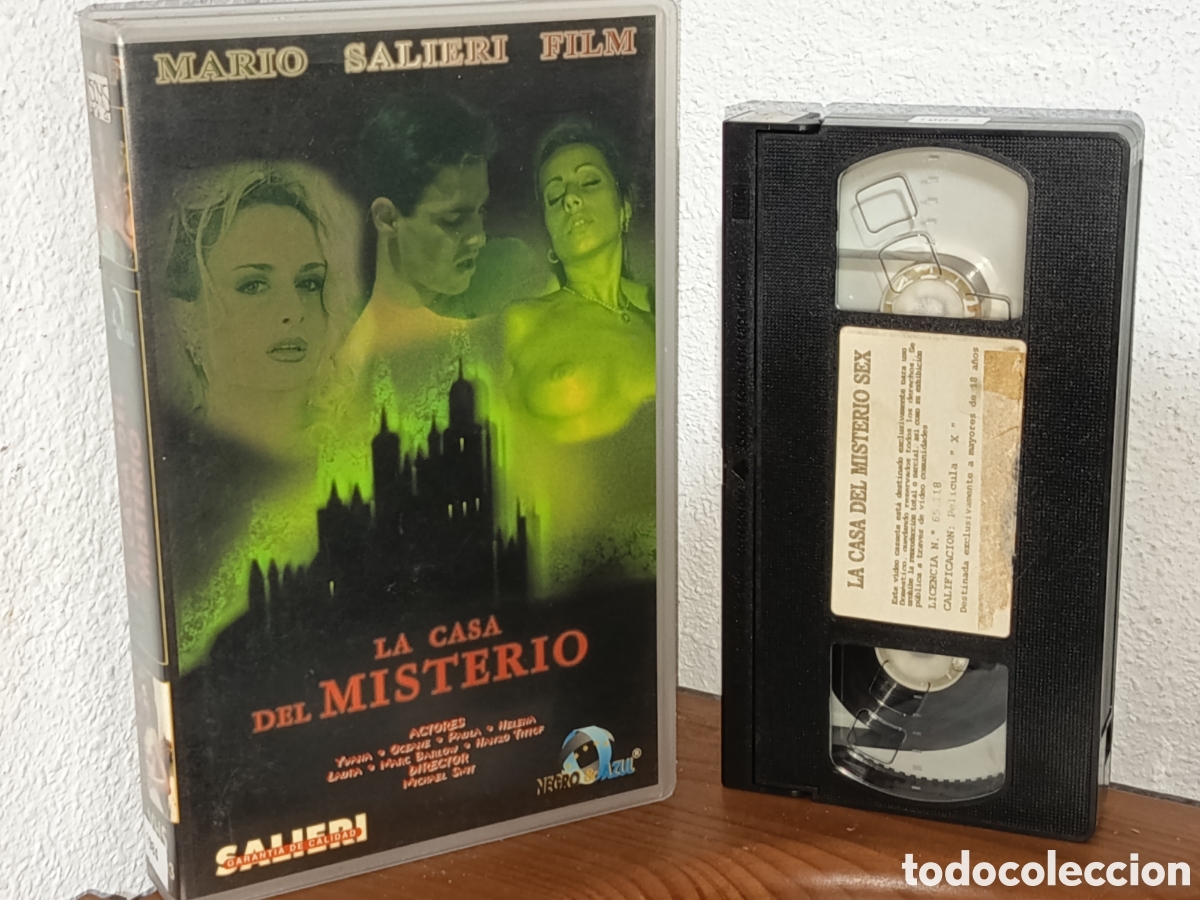 Peliculas: La casa del misterio sex. Mario salieri. Pel&iacute;cula VHS