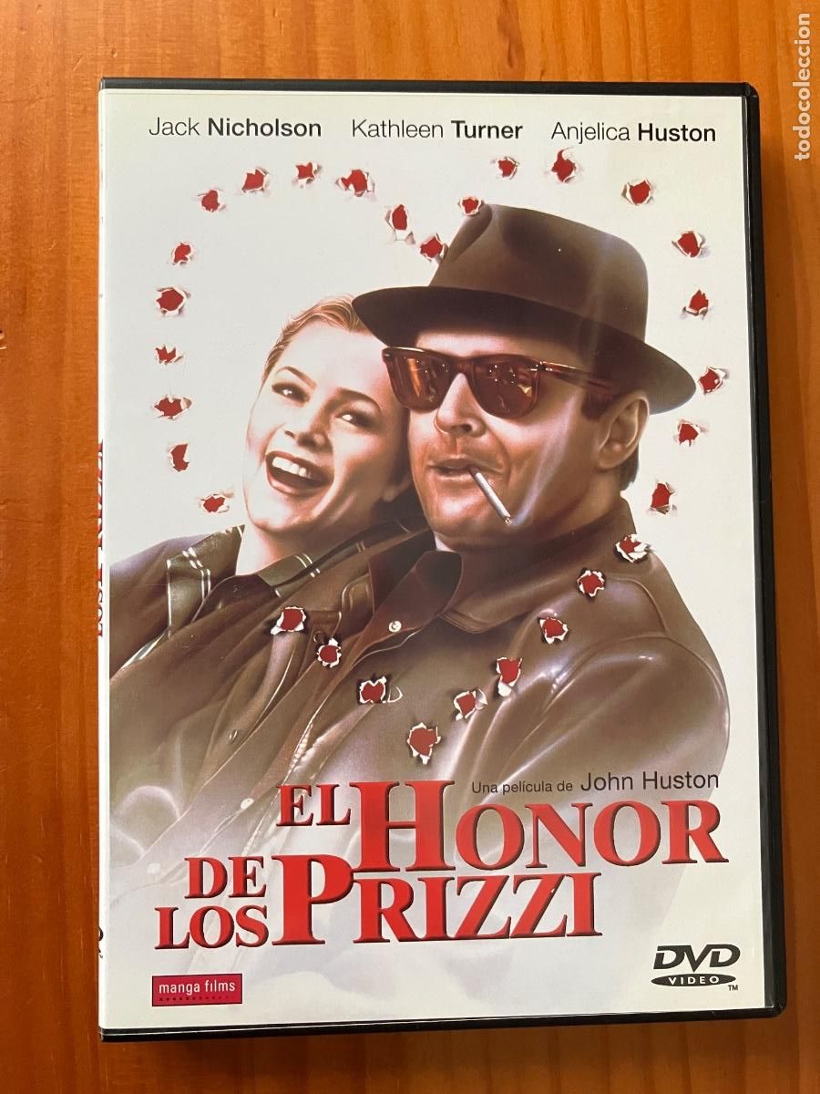 Peliculas: DVD. El honor de los Prizzi. John Huston, Jack Nicholson, Kathleen Turner, Anjelica Huston