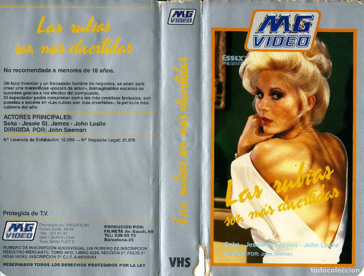 Peliculas: RUBIAS DIVERTIDAS X SEKA CRIS CASSIDY LYSA THATCHER DOROTHY LEMAY JESIE ST. JAMES SUZANNE FRENCH VHS