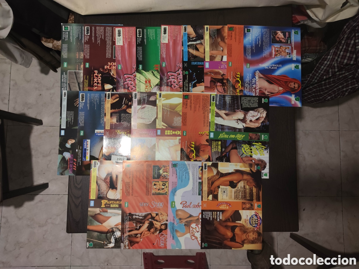 Peliculas: Lote 19 caratulas VHS - Videogrups- Tama&ntilde;o grande 30 x 21,5 cm - Nunca dobladas, como nuevas