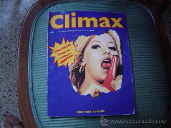Journals: Revista er&oacute;tica CLIMAX.