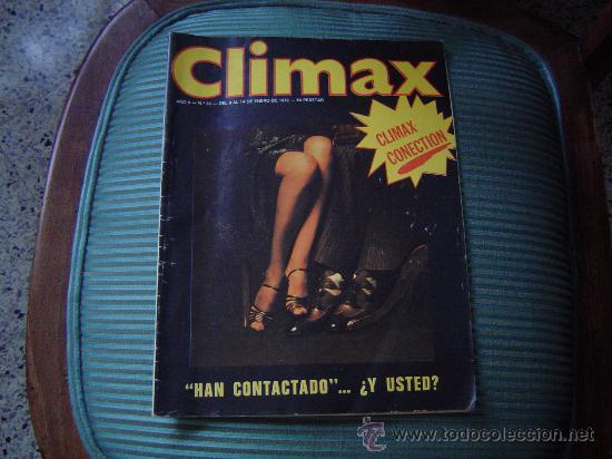Journals: Revista er&oacute;tica CLIMAX.