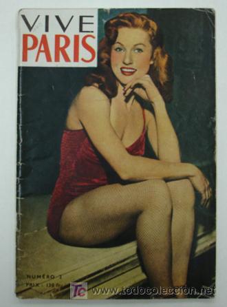 Journals: REVISTA ER&Oacute;TICA. VIVE PARIS. CON FOTOGRAF&Iacute;AS.
