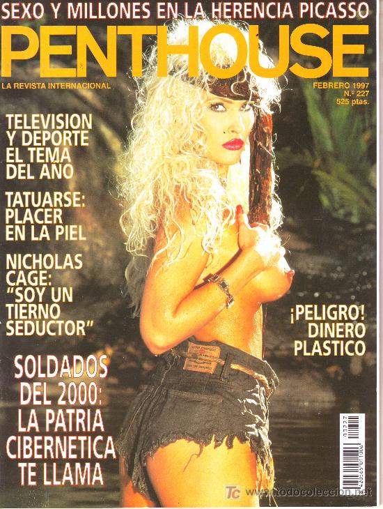 Journals: PENTHOUSE N&ordm; 227, FEBRERO 1997: ENTREVISTA NICHOLAS CAGE.LA HERENCIA DE LOS PICASSO.TATUAJES