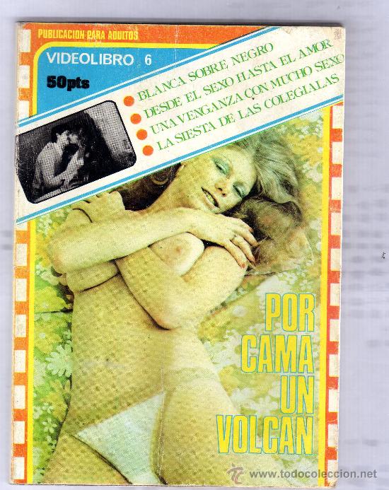 Magazines: VIDEOLIBRO N&ordm; 6 PUBLICACION PARA ADULTOS.POR CAMA UN VOLCAN.