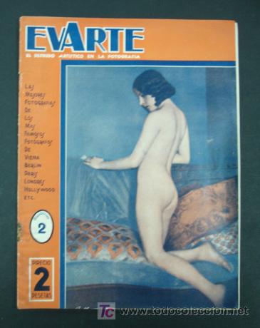 Journals: REVISTA ER&Oacute;TICA. REVISTA 'EVARTE', N&ordm; 2. DESNUDO ART&Iacute;STICO. 16 FOTOGRAF&Iacute;AS DE DESNUDOS.