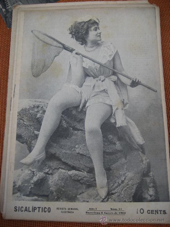 Magazines: Sical&iacute;ptico. Revista erotica. N&ordm; 31 Agosto 1904. Barcelona