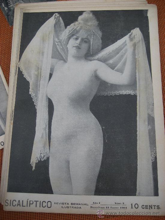 Magazines: Sical&iacute;ptico. Revista erotica. N&ordm; 3 Enero 1904. Barcelona