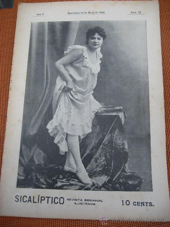 Magazines: Sical&iacute;ptico. Revista erotica. N&ordm; 21 Mayo 1904. Barcelona