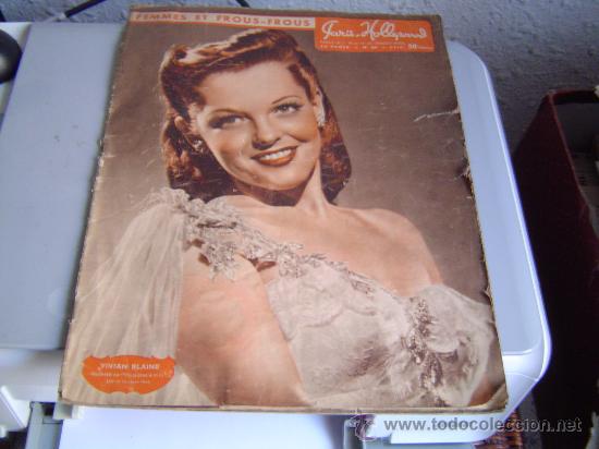 Journals: Revista er&oacute;tica  Folies de Paris et de Hollywood. ( Francesa )