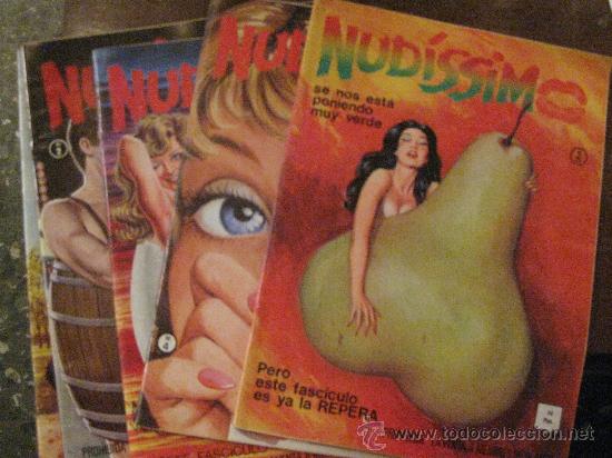 Journals: NUD&Iacute;SSIMO. DEL N&ordm; 1 AL N&ordm; 5. REVISTAS ER&Oacute;TICAS CON ACTORES QUE PROTAGONIZAN ENCUENTROS.1977.