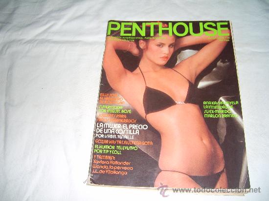Magazines: PENTHOUSE N&ordm; 16. A. MARSILLACH. TENNESSEE WILLIAMS. JAGGER, STEWART Y LA INCREIBLE TINA.MIGUEL BOSE