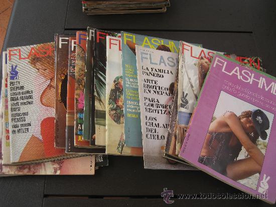 Magazines: LOTE DE REVISTAS FLASHMEN. OCASION. PRIMEROS NUMEROS: 21 NUMEROS. REVISTA EROTICA