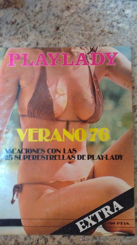 Revistas: REVISTA PLAY-LADY.EXTRA VERANO A&Ntilde;O 1976(25 SUPERESTRELLAS DE PLAY-LADY)