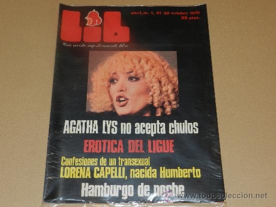 Journals: (M-21) REVISTA LIB A&Ntilde;O 1 NUMERO 1 ., 21 - 28 OCTUBRE 1976 - LORENA CAPELLI,