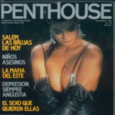 Revistas: REVISTA PENTHOUSE Nº 164, NOVIEMBRE 1991, MAURICE BEJART, ROSANNA ARQUETTE