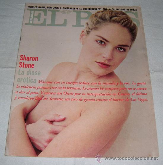 Journals: el pais semanal a&ntilde;o 1996 Sharon Stone la diosa erotica