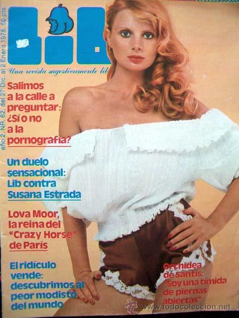 Revistas: REVISTA LIB N&ordm; 62 / SUSANA ESTRADA, LOVA MOOR, ORCHIDEA DE SANTIS, PATRIZIA FUNARI, PAVLOVSKY