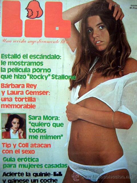 Magazines: REVISTA LIB N&ordm; 123 / SARA MORA, LAURA GEMSER, BARBARA REY, LOUISA MORITZ, SYLVESTER STALLONE