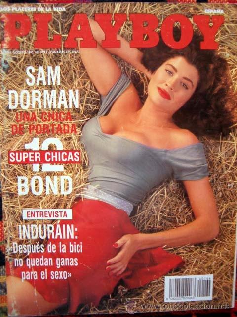 Revistas: REVISTA PLAYBOY N&ordm; 164 / CHICAS BOND, SAMANTHA DORMAN, AMANDA HOPE, JAMES BOND GIRLS