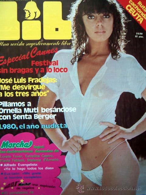 Journals: REVISTA LIB N&ordm; 189 / CANNES 1980, SENTA BERGER, ORNELLA MUTI, ANNY FONDA, CEUTA