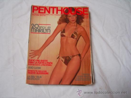 Revistas: penthouse n&ordm; 53, 20 a&ntilde;os sin marilyn (dibujos),connie hadden, carmen pope, agosto-82
