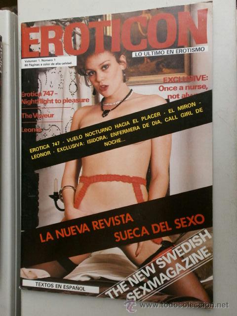 Revistas: REVISTA PARA ADULTOS EROTICON. VOLUMEN 1, N&ordm;1. POR-207 ,3