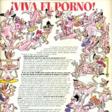 Revistas: REVISTA EL JUEVES - SIN PORTADA - VIVA EL PORNO. Lote 402208954