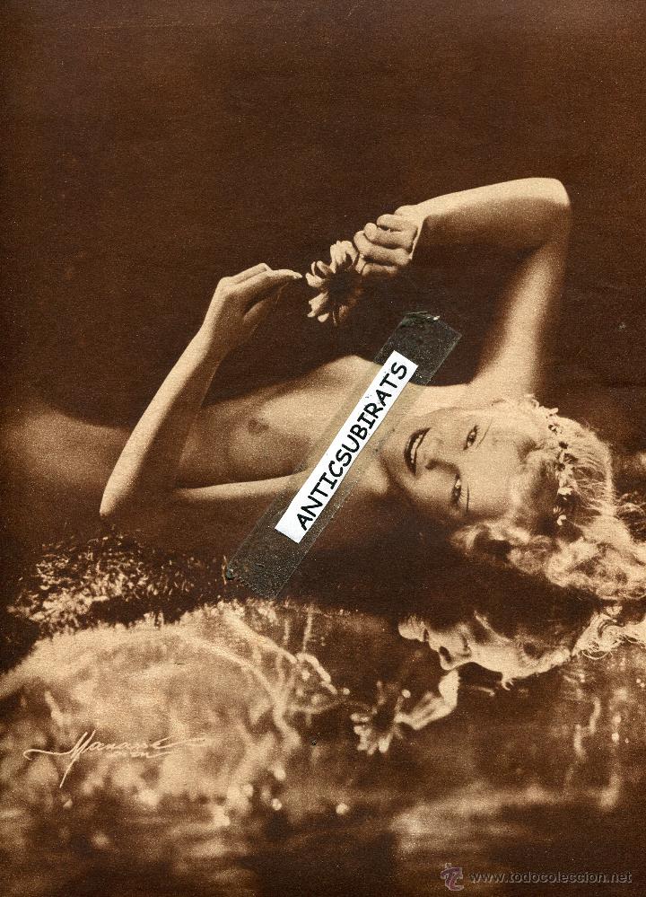 Magazines: REVISTA A&Ntilde;O 1934 FOTOGRAFIA EROTICA ESPA&Ntilde;OLA DE LOS A&Ntilde;OS 30 FOTOGRAFO MANASSE  PLAYA DE MADRID MANZA
