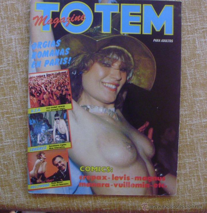 Zeitschriften: Totem Magazine, para adultos, con comics, n&uacute;mero 68, Manara, Nueva Frontiera, 98 p&aacute;ginas, a&ntilde;o 1977