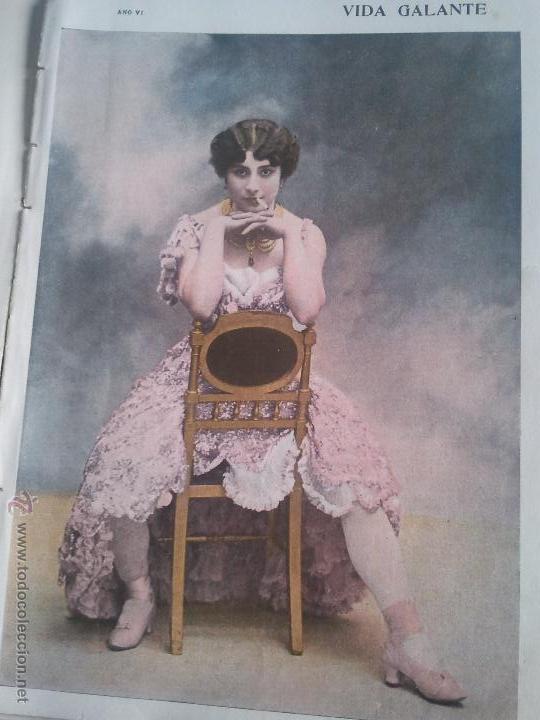 Journals: VIDA GALANTE. REVISTA TEATRAL, C&Oacute;MICA Y ER&Oacute;TICA. 3 REVISTAS