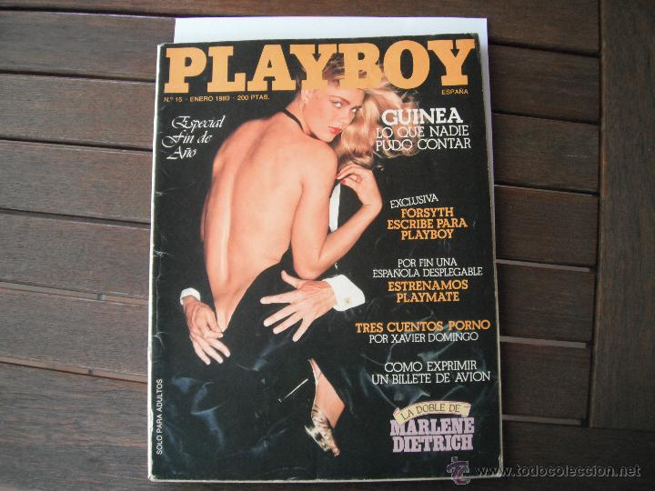 Magazines: REVISTA PLAYBOY N&ordm; 15. ENERO 1980. CON POSTER.