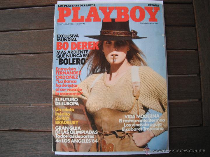 Zeitschriften: REVISTA PLAYBOY N&ordm; 67. JULIO1984.BO DEREK -BOLERO-. CON POSTER.