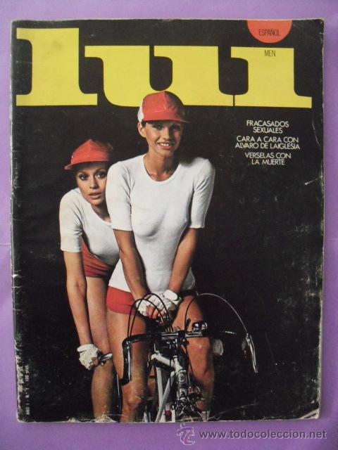 Magazines: REVISTA LUI. A&Ntilde;O 1, N&ordm; 1. 1976. SYLVIE WINTER.
