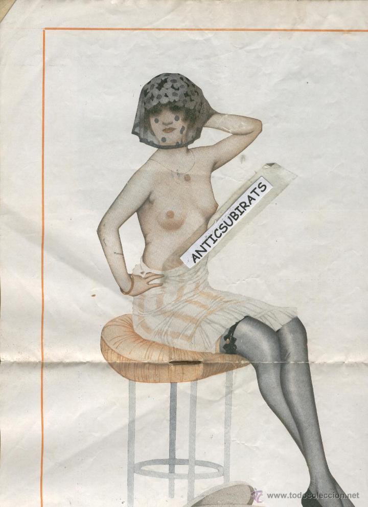 Zeitschriften: REVISTA ESPA&Ntilde;OLA EROTICA ANTIGUA A&Ntilde;O 1923 BARCLEONA. DIBUJOS EROTICOS
