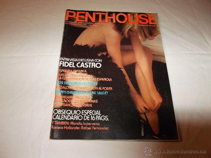 Zeitschriften: PENTHOUSE N&ordm; 9: ENTREVISTA A FIDEL CASTRO. CELA. BRIGADAS ROJAS, LOS PATRONES A LA HORCA. BAUDELAIRE